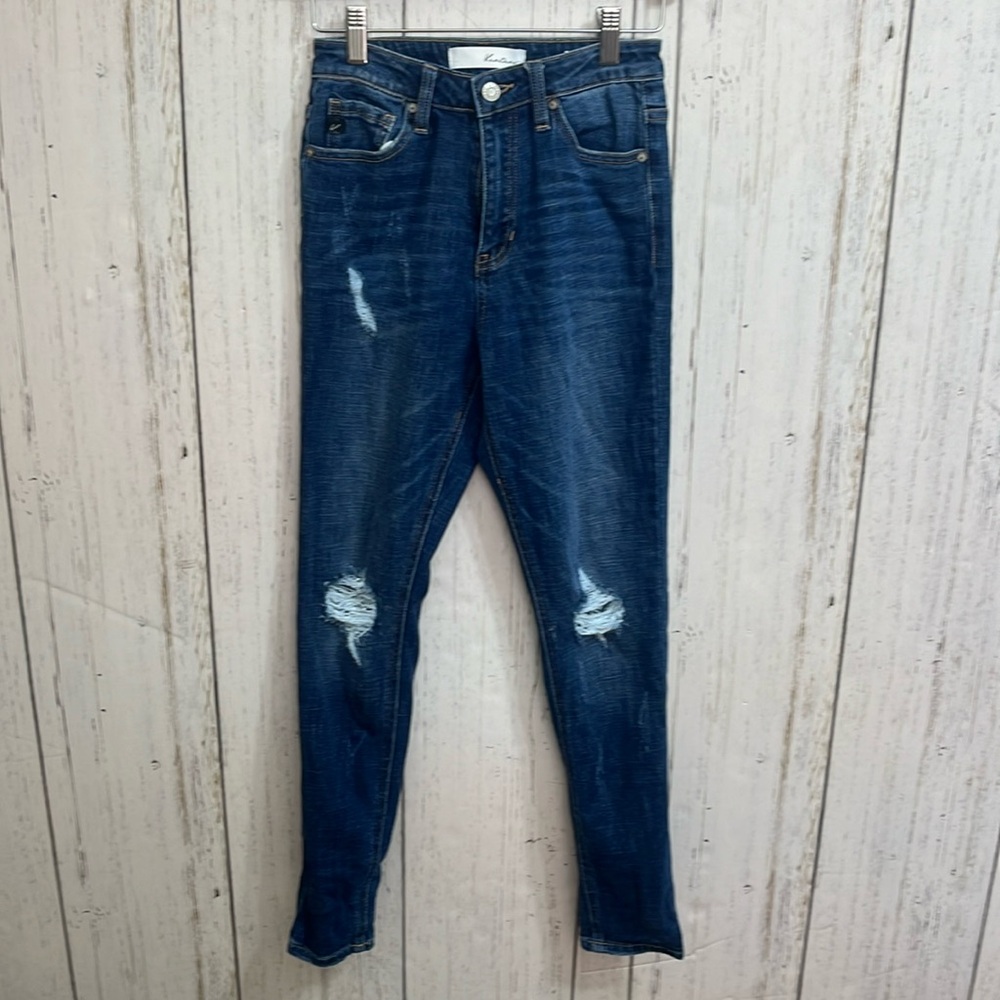 KanCan Dark Wash distressed jeans size 25